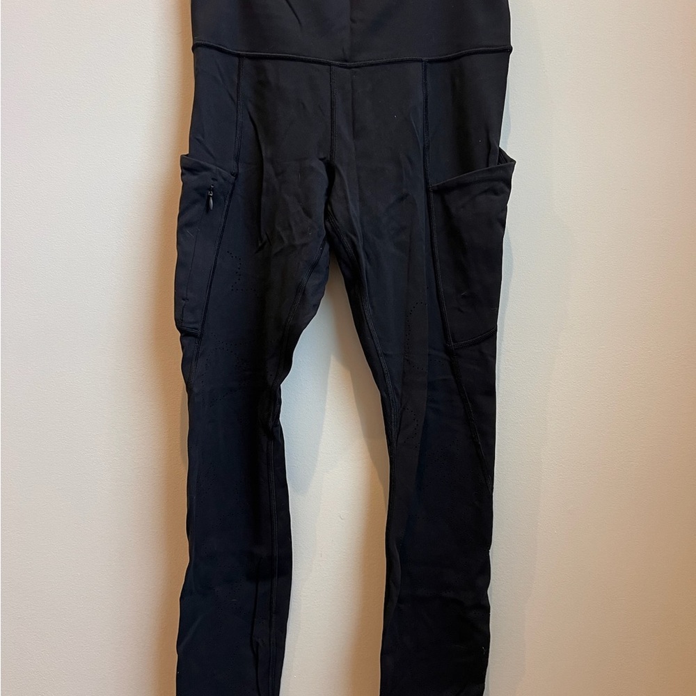 Athleta Midnight Black Leggings with Pockets